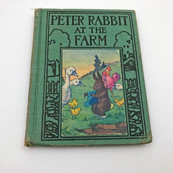 Peter Rabbit At The Farm Duff Graham Wee Books 1935 HB Platt & Munk - Picture 1 of 10